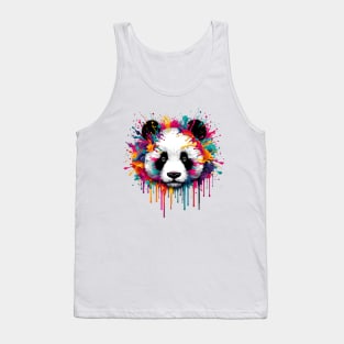 Giant Panda Colors Tank Top